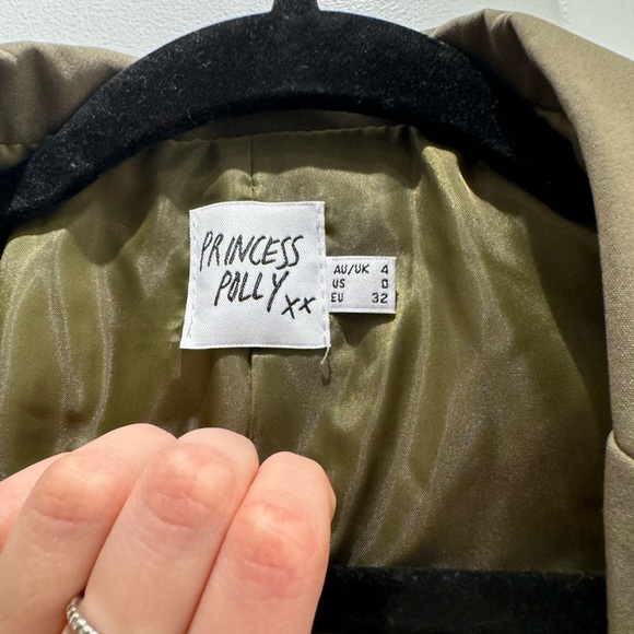 Brown Oversized Blazer - Picture 2 of 2